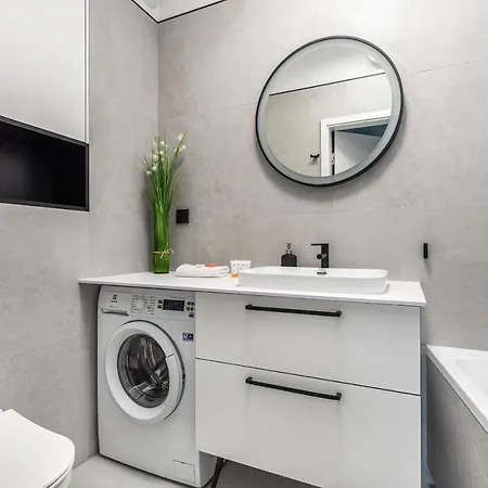 Rezydencja - Nowoczesny Apartament - Parking & Taras Z Ogrodem - By Renters * ニエホジェ